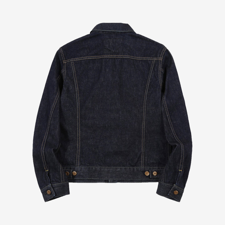 boncoura 15oz selvedge denim type 3 jacket indigo made in japan