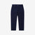 Omoto Denim 0621 indigo sashiko trousers relaxed tapered Japanese pants front
