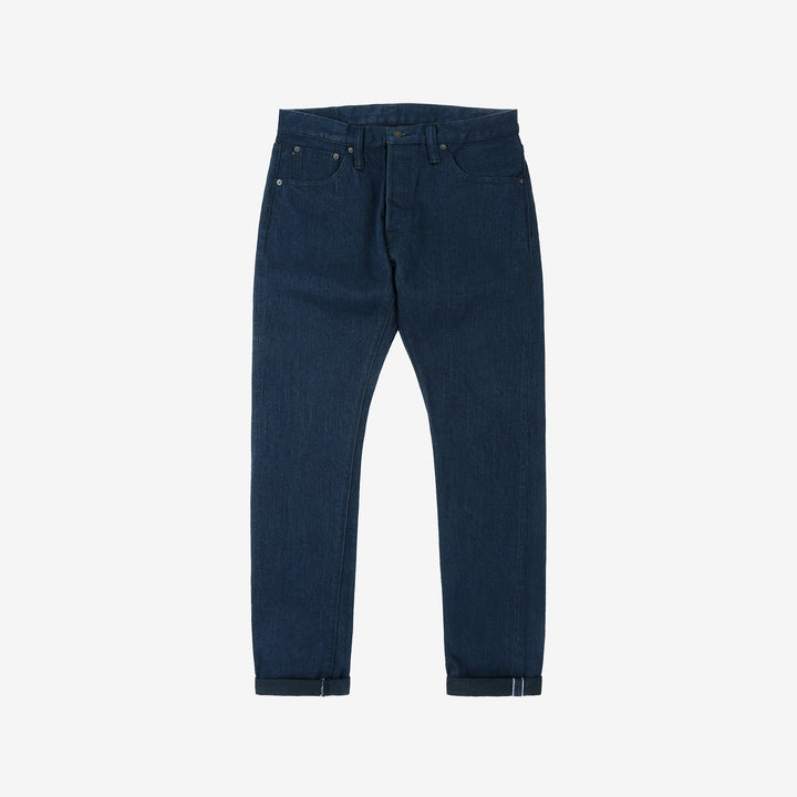 Pure Blue Japan OCE-019 14oz Oceanic Indigo Selvedge Jeans – Front View