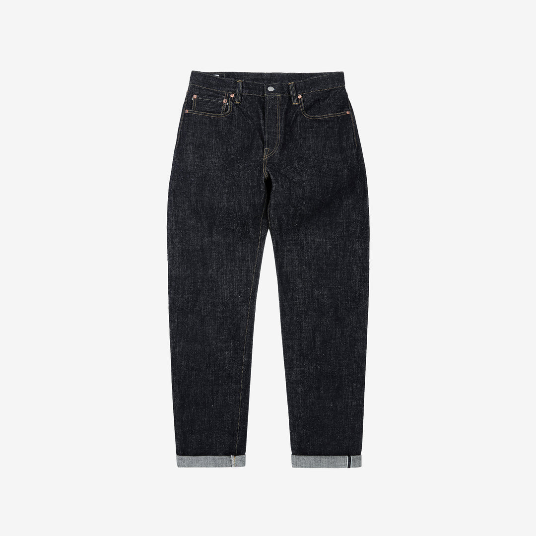 Omoto Denim 0611 15.5oz slub nep selvedge denim relaxed tapered jeans Japan front