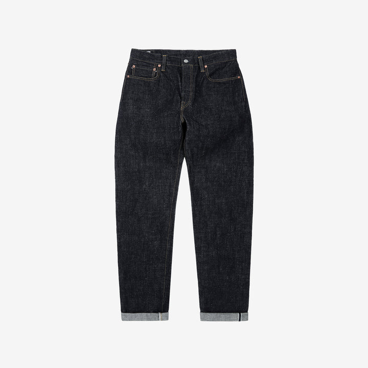 Omoto Denim 0611 15.5oz slub nep selvedge denim relaxed tapered jeans Japan front