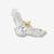 Moto EG-01 eagle silver pendant K18 gold accent native style Japan handcrafted jewelry side view