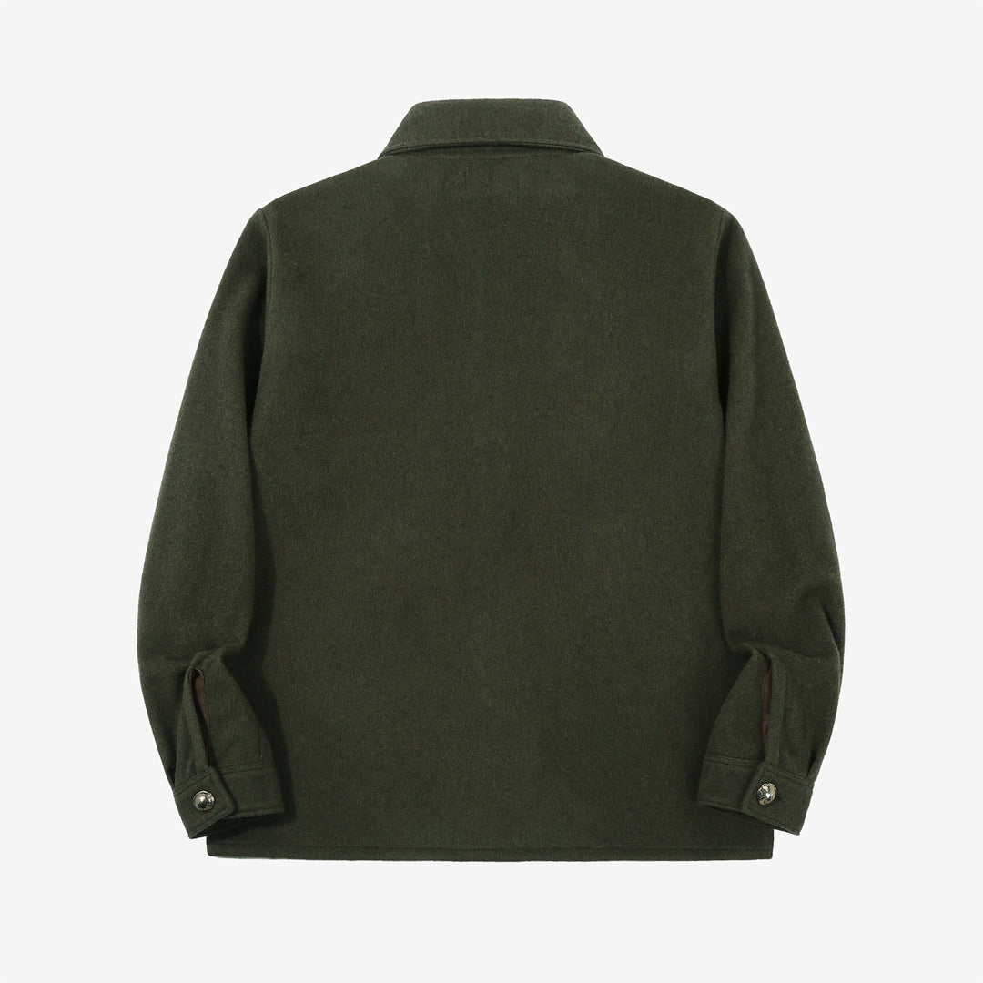 Stevenson Overall Brave Man BM2 Navajo shirt olive back view