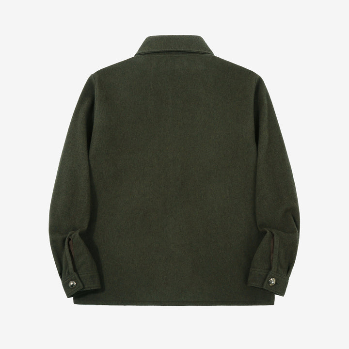Stevenson Overall Brave Man BM2 Navajo shirt olive back view