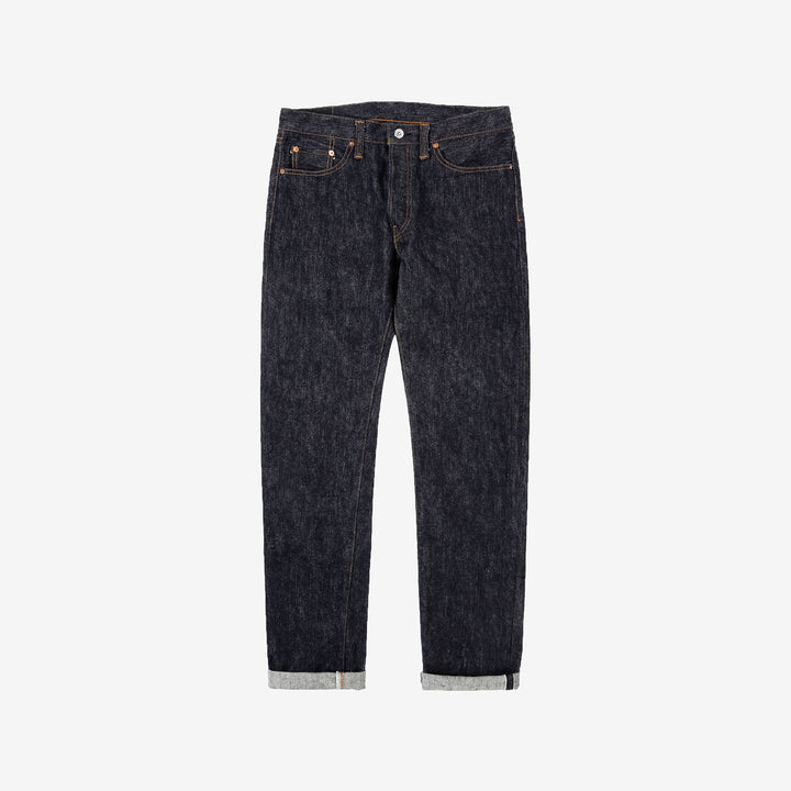 Samurai Jeans S710XX 19oz Kiwami selvedge denim slim straight fit front view_2
