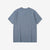 UES recycled denim short sleeve T-shirt made in Japan indigo heather blue back view