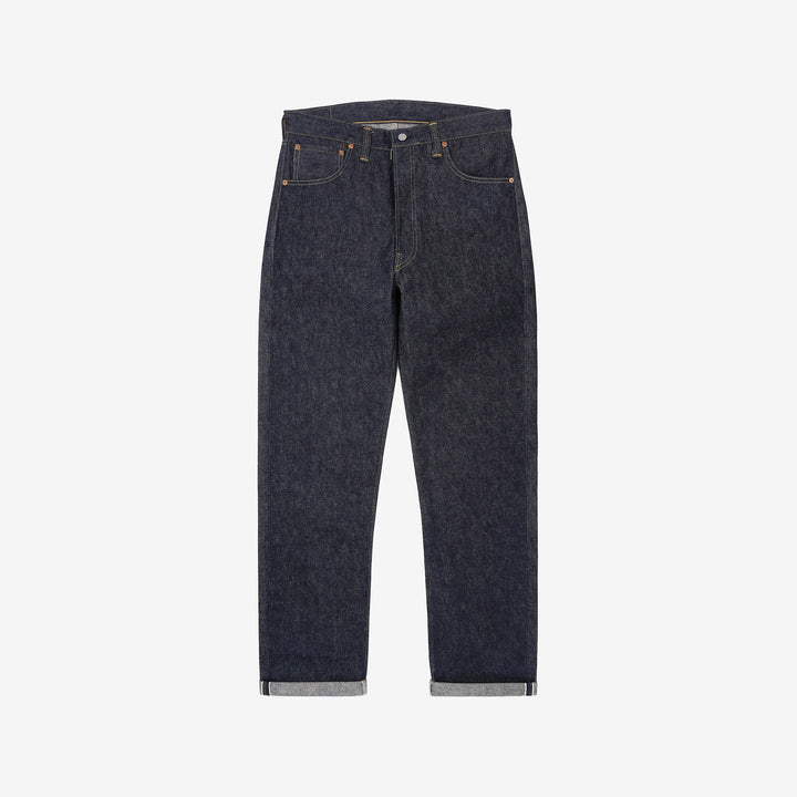 Warehouse Dead Stock Blue Lot 1000XX Straight Fit Jeans – - Front View