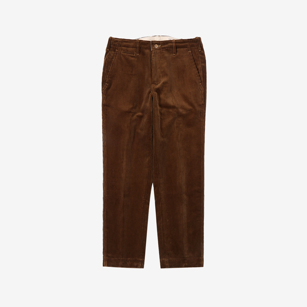 boncoura 8 wale corduroy 41 trousers brown made in japan