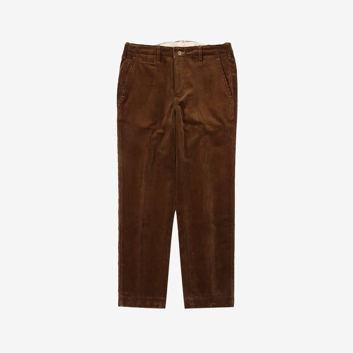 boncoura 8 wale corduroy 41 trousers brown made in japan