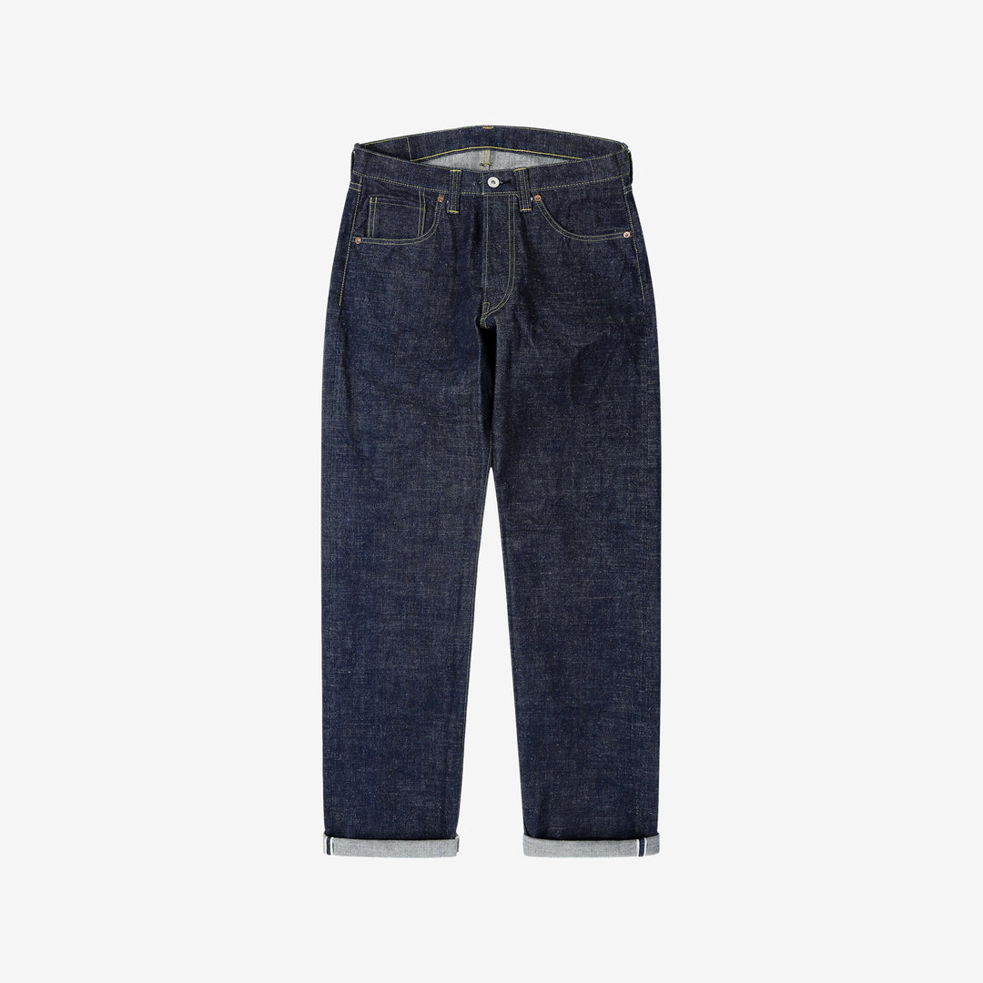 Samurai Jeans S2000HXII Samurai Cotton 15.8oz GL3 Selvedge Denim - Wide Striaght Fit front view