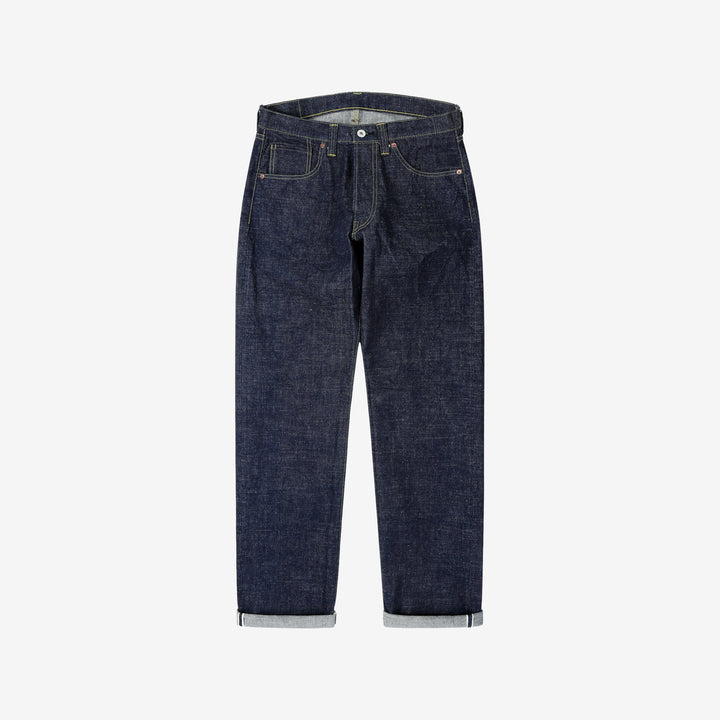 Samurai Jeans S2000HXII Samurai Cotton 15.8oz GL3 Selvedge Denim - Wide Striaght Fit front view