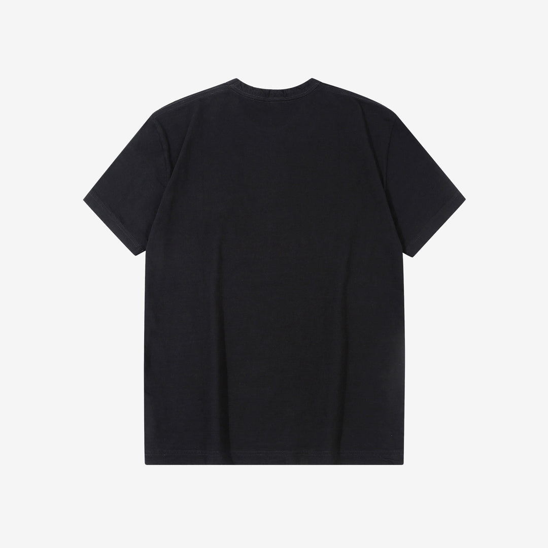 Pure Blue Japan SS-5011-IDBK indigo black jersey T-shirt fading cotton Japan back
