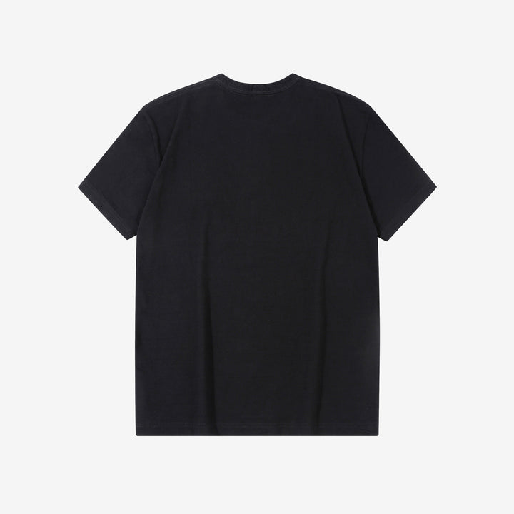 Pure Blue Japan SS-5011-IDBK indigo black jersey T-shirt fading cotton Japan back