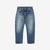 Warehouse 1105 2nd hand selvedge denim jeans vintage wash light indigo tapered fit made in Japan front view