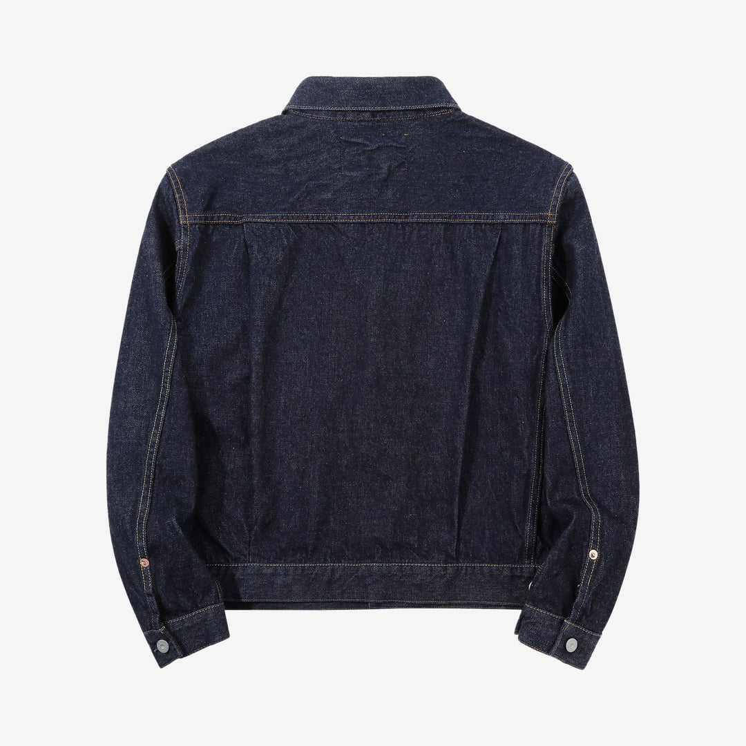 boncoura 15oz selvedge denim type 2 jacket indigo made in japan