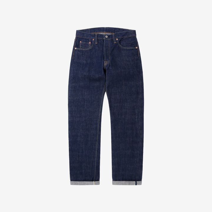 Pure Blue Japan AI-13.5oz-003　natural indigo selvedge denim regular straight jeans front