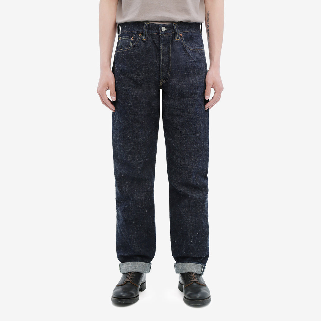 Samurai Jeans S510HXII 15.8oz selvedge denim regular straight made in Japan GL3 fabric wear image front