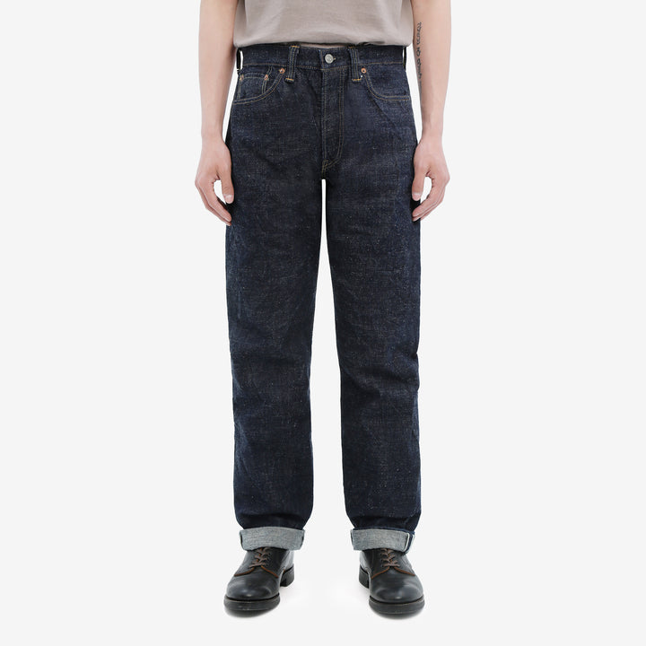 Samurai Jeans S510HXII 15.8oz selvedge denim regular straight made in Japan GL3 fabric wear image front