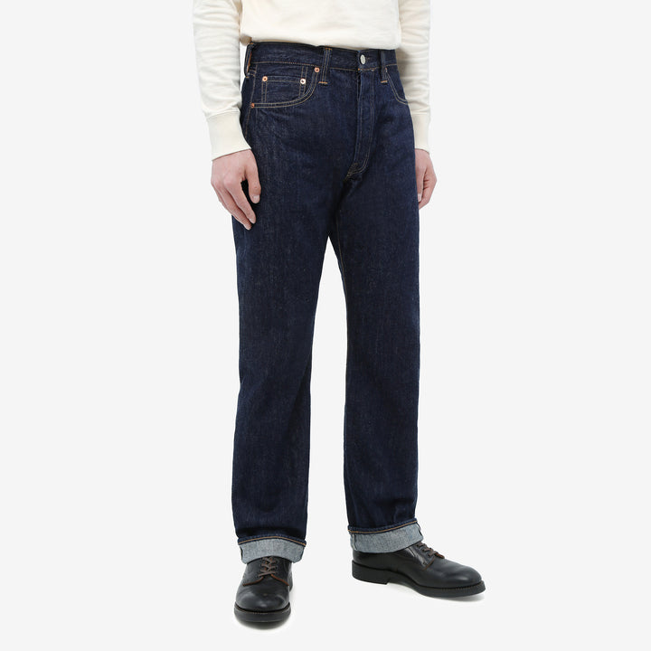 Freewheelers Vanishing West Lot 601XX 1951 14oz selvedge denim jeans slim straight fit indigo Japan image