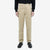 Boncoura 41 khaki chino trousers high density chino cloth made in Japan front view wear image