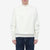 Un-Useless 170402 inlay knit mock neck sweatshirt made in Japan cotton knit wear image white