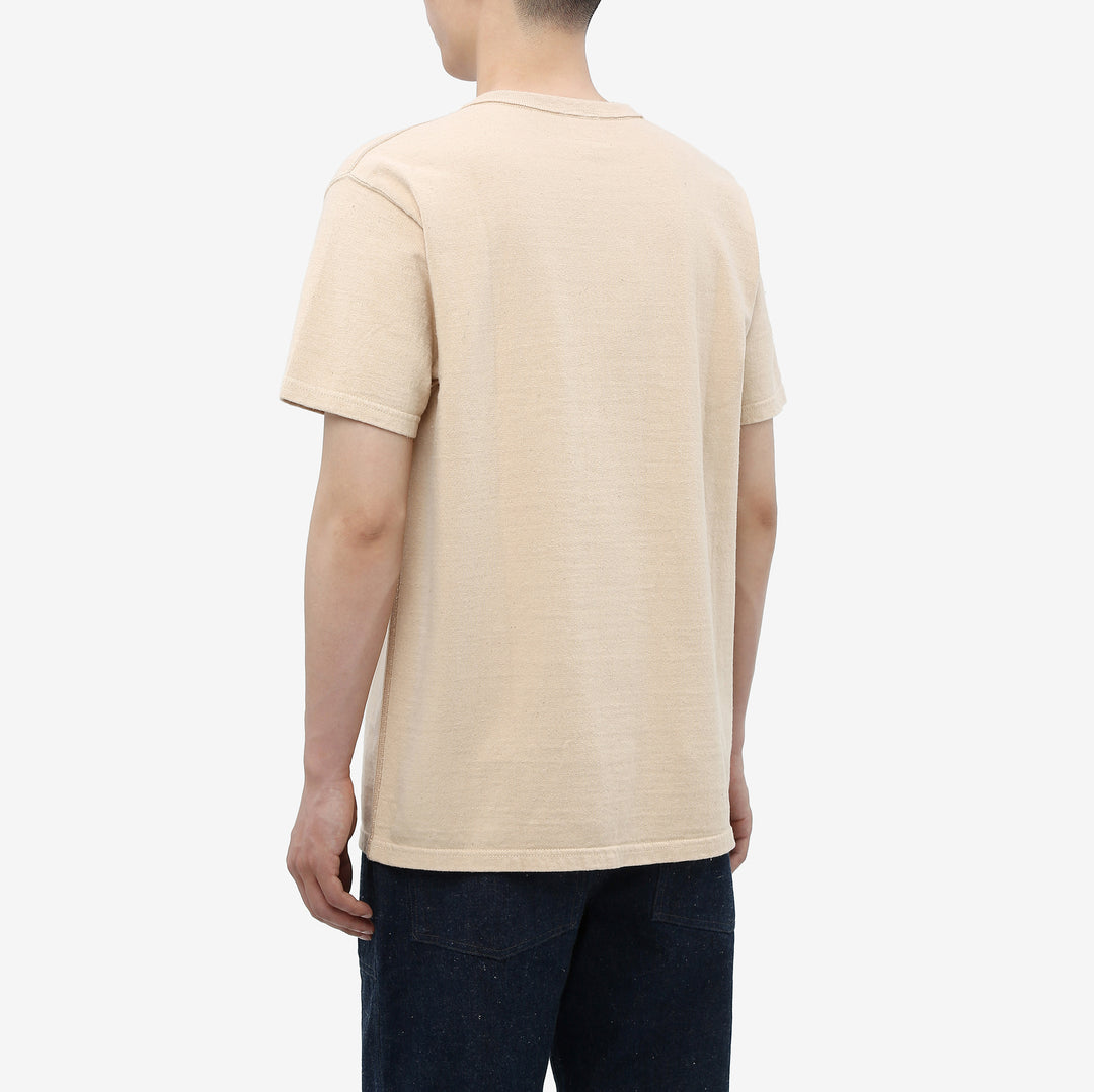 Samurai Jeans SJST-SC03 Samurai Cotton Pocket T-Shirt Wear Image Back