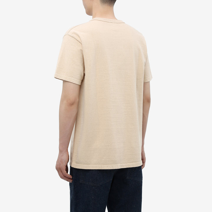Samurai Jeans SJST-SC03 Samurai Cotton Pocket T-Shirt Wear Image Back