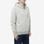 Un-Useless 170416 inlay knit full zip hoodie made in Japan SWKNIT zip hooded sweatshirt grey wear image front side view