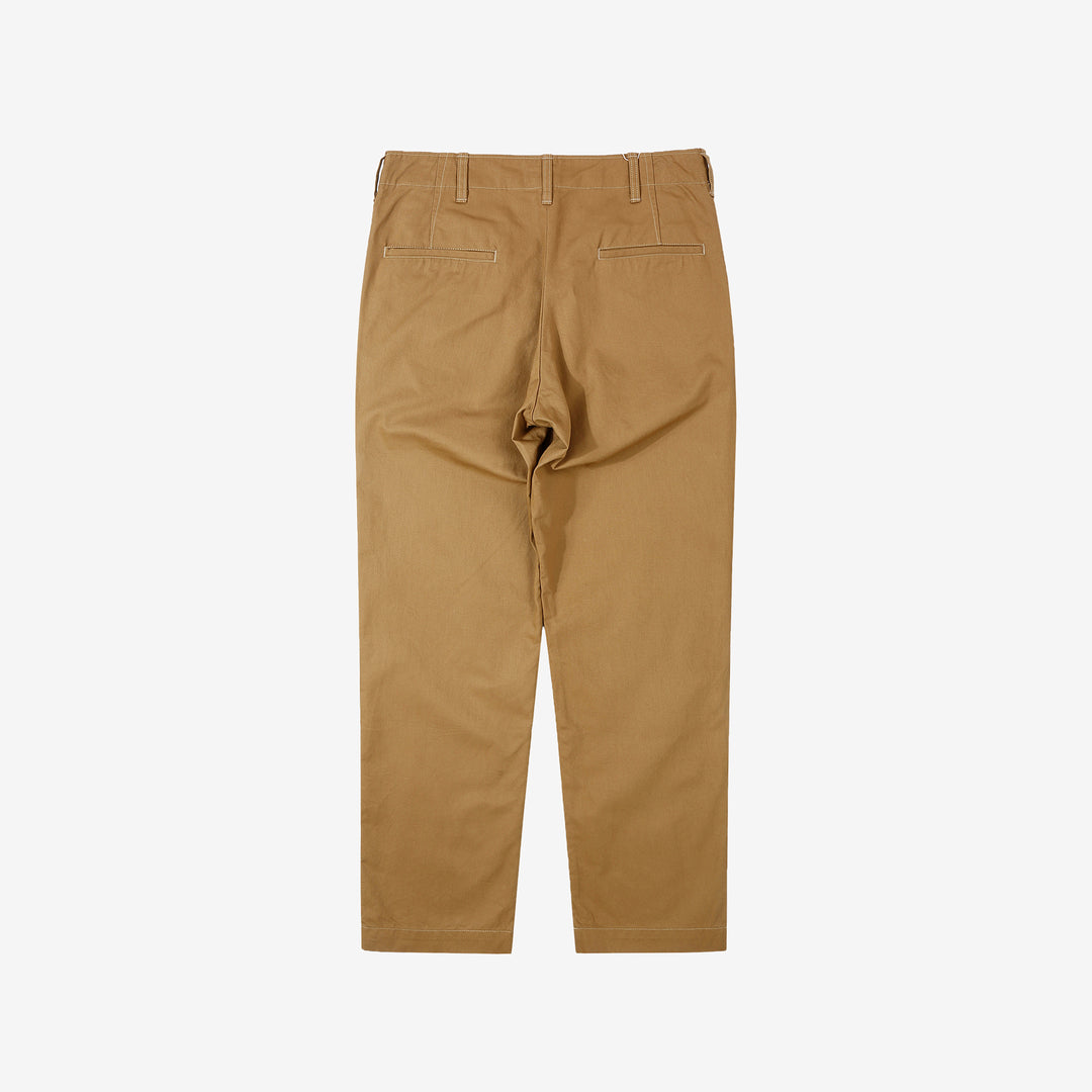 Deluxeware 946A mil-spec chino trousers khaki made in Japan military chinos