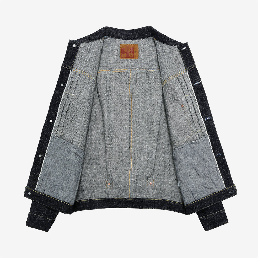 Omoto Denim 3111 15.5oz slub nep selvedge Type 1 denim jacket Japan