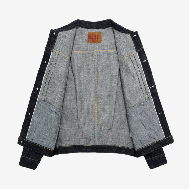 Omoto Denim 3111 15.5oz slub nep selvedge Type 1 denim jacket Japan