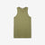 Stevenson Overall Co. Dual Comfort Cotton Tank Olive Made In Japan Front View