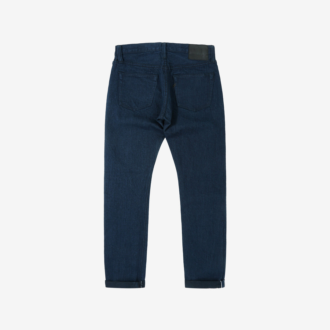 Pure Blue Japan OCE-019 14oz Oceanic Indigo Selvedge Jeans – Back View