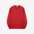 Deluxeware SDTL-00 10.5oz loopwheeled long sleeve t-shirt made in Japan heavyweight crew neck red