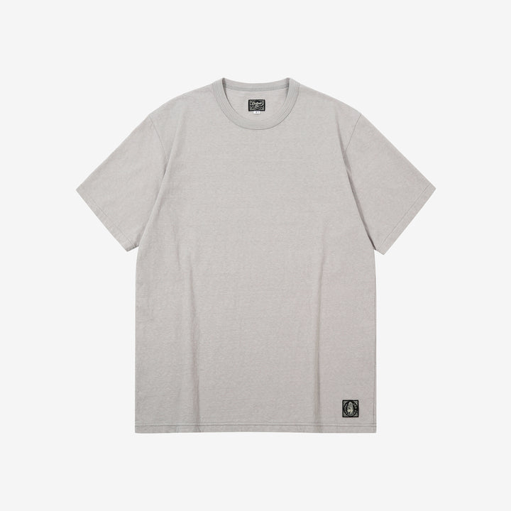 Dalee’s & Co. RGT1920 7oz Wakayama loopwheel jersey T-shirt 　grey front view