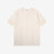 Stevenson Overall Co. SH Side Flex Loopwheeled Henley Neck T-Shirt Oatmeal Made In Japan front