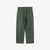 WASEW WSW-25A-010 Vat-Dyed Chino One-Tuck Trousers in wide straight fit, made in Japan back view