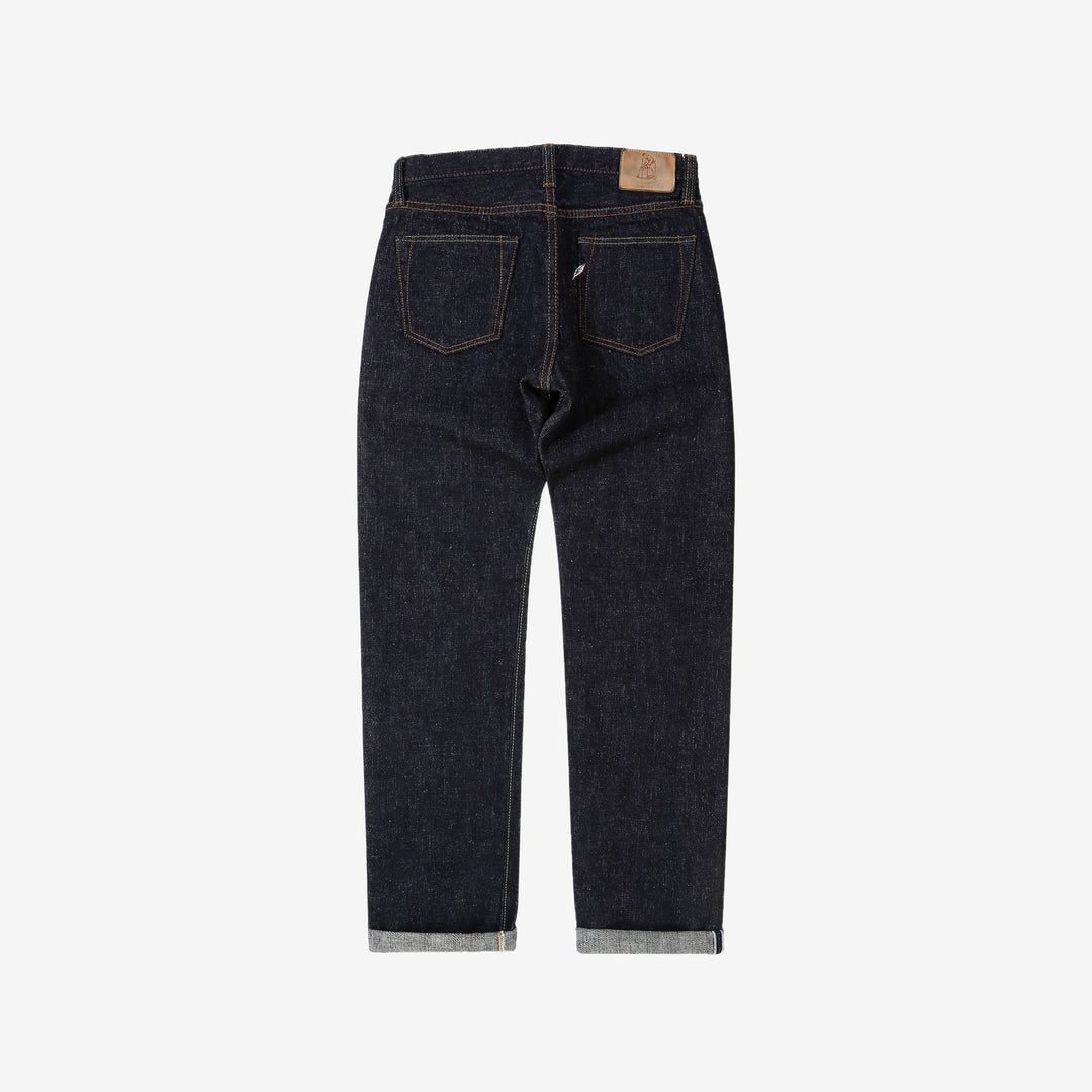 Pure Blue Japan SLB-003 16.5oz Slub Selvedge Jeans - Back View