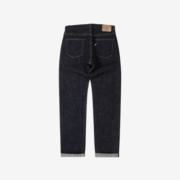 Pure Blue Japan SLB-003 16.5oz Slub Selvedge Jeans - Back View
