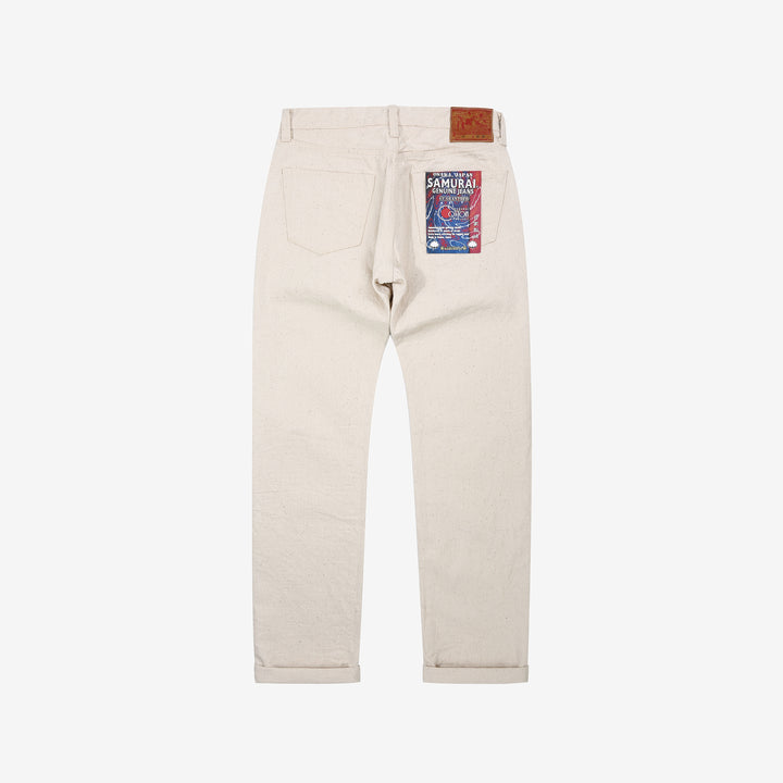 Samurai Jeans S510SC-KI 18oz Samurai Cotton selvedge denim regular straight fit back view