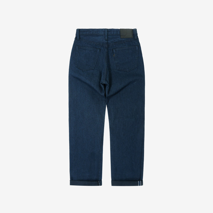 Pure Blue Japan OCE-002 14oz Oceanic Indigo Selvedge Jeans – Back View