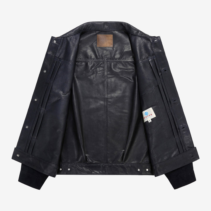Moto Motor RCLL5 washable horsehide roughout jacket vintage leather jacket Japan 
