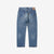Warehouse 1101 2nd hand selvedge denim jeans vintage wash light indigo straight fit made in Japan back view