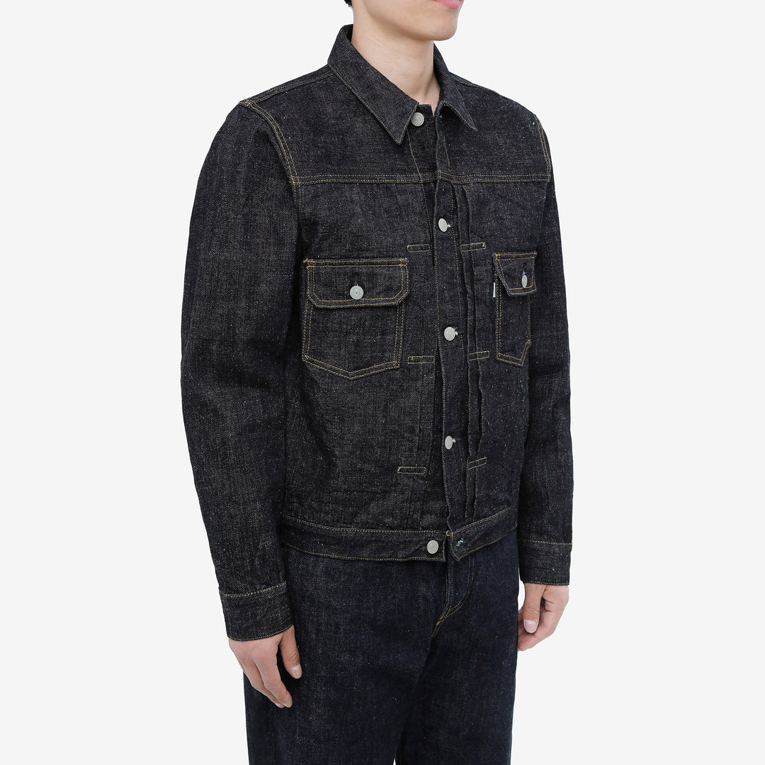 Omoto Denim 3211 15.5oz slub nep selvedge Type 2 denim jacket Japan wear image side