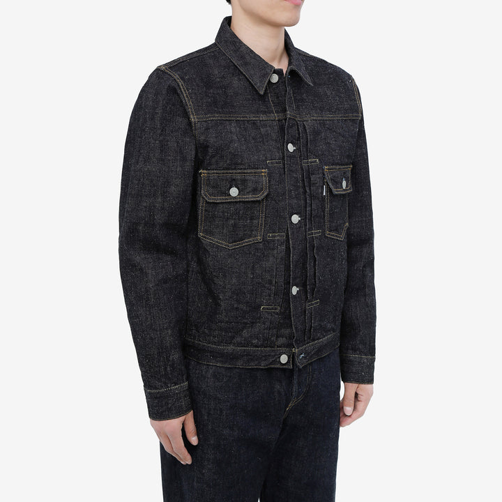 Omoto Denim 3211 15.5oz slub nep selvedge Type 2 denim jacket Japan wear image side