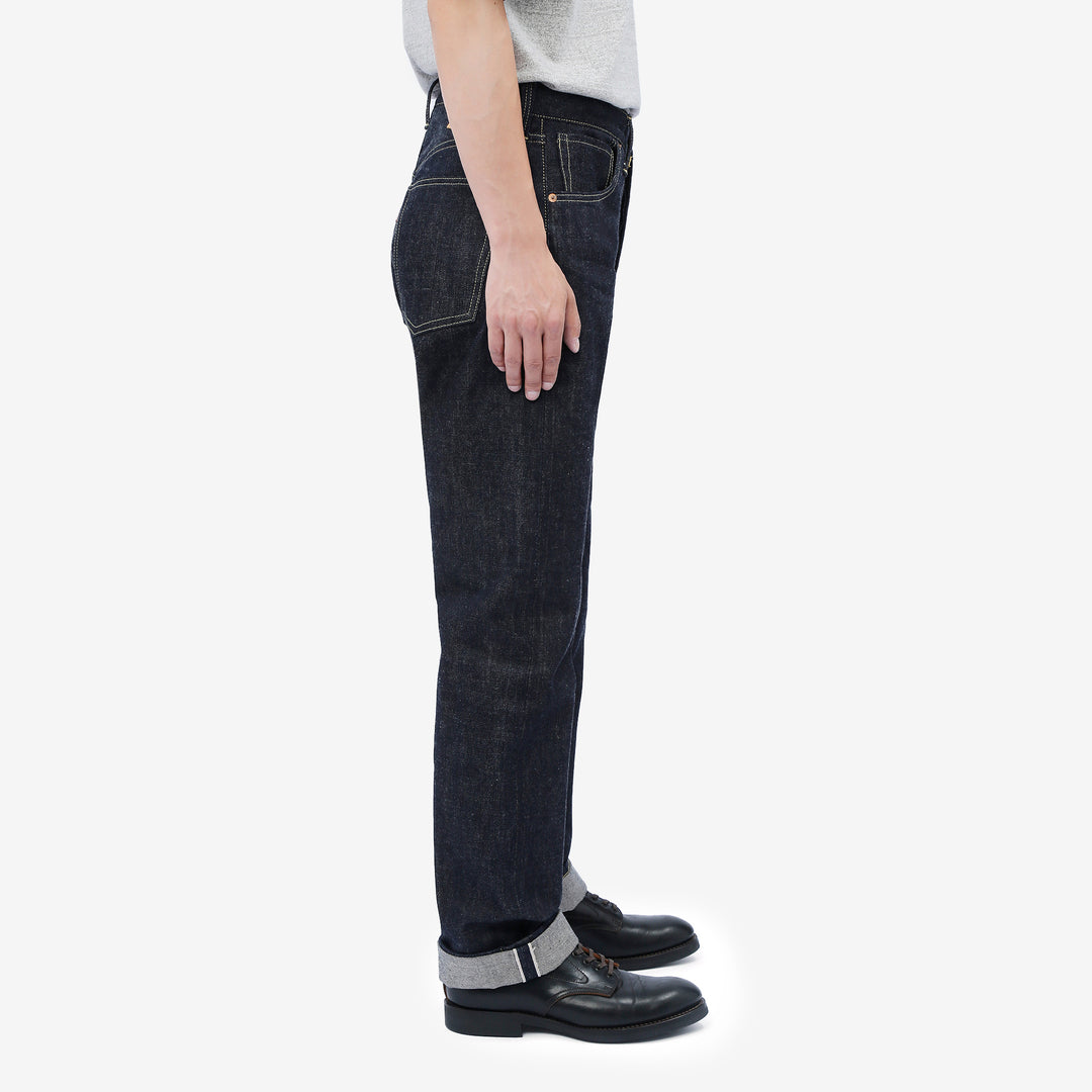 Warehouse S1003XX-LTD 14oz Selvedge Jeans – Model Side View
