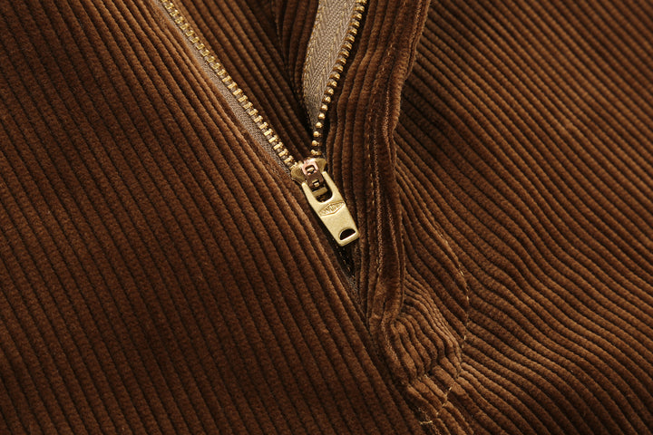 boncoura 8 wale corduroy 41 trousers brown made in japan