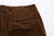 Boncoura 8W "kōruten" Corduroy 41 Trousers - Brown