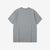 UES recycled denim short sleeve T-shirt made in Japan indigo sax blue back view