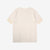 Stevenson Overall Co. SH Side Flex Loopwheeled Henley Neck T-Shirt Oatmeal Made In Japan back view